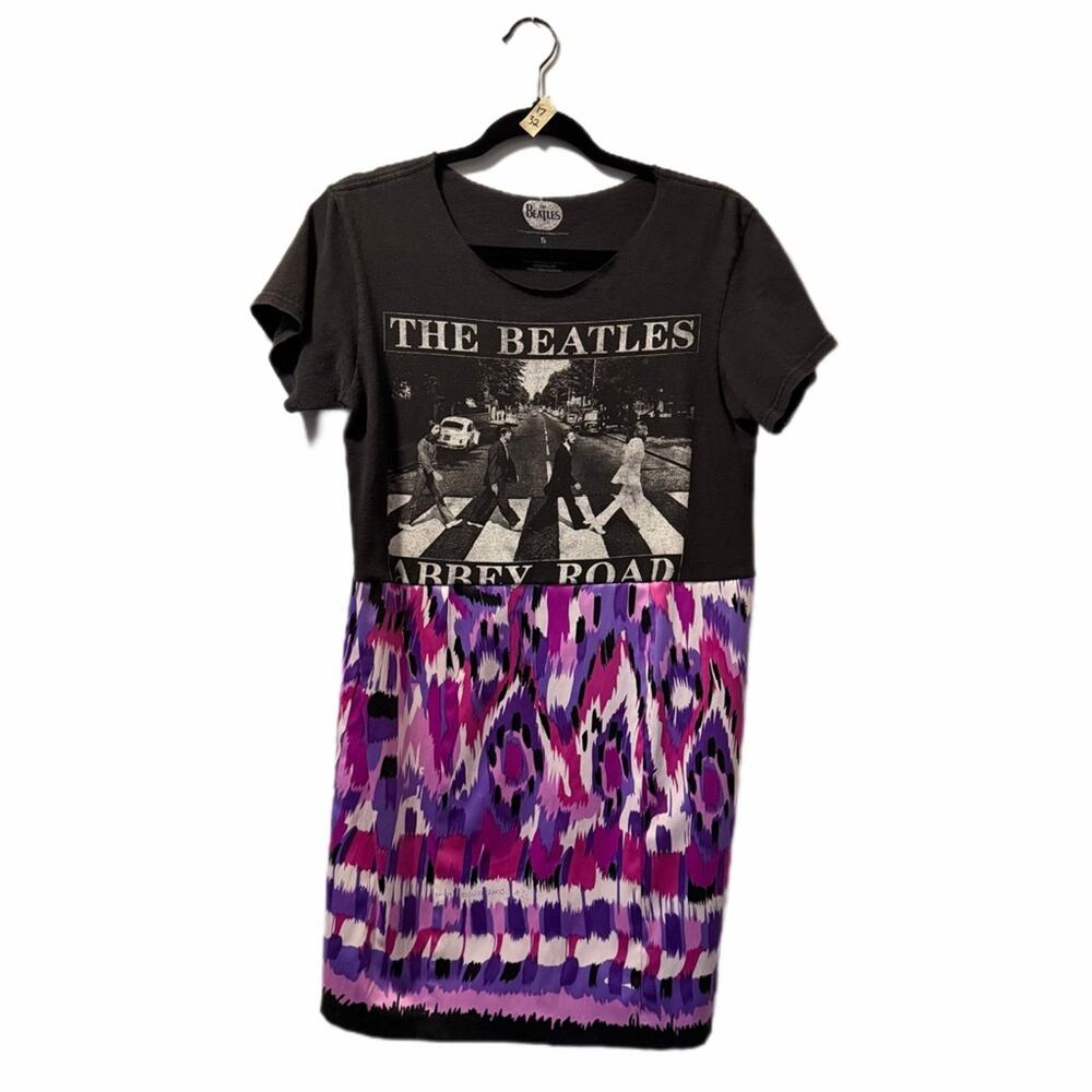 The Beatles Abbey Road dress upcycle